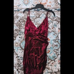 Brand new going out velvet dress